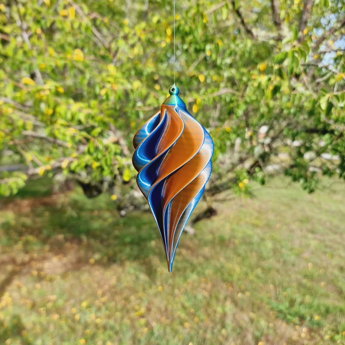 Spiral Drop Spinner klein