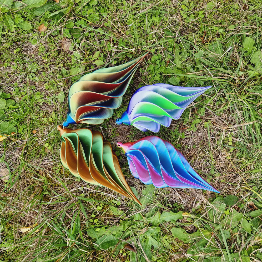 Spiral Drop Spinner klein